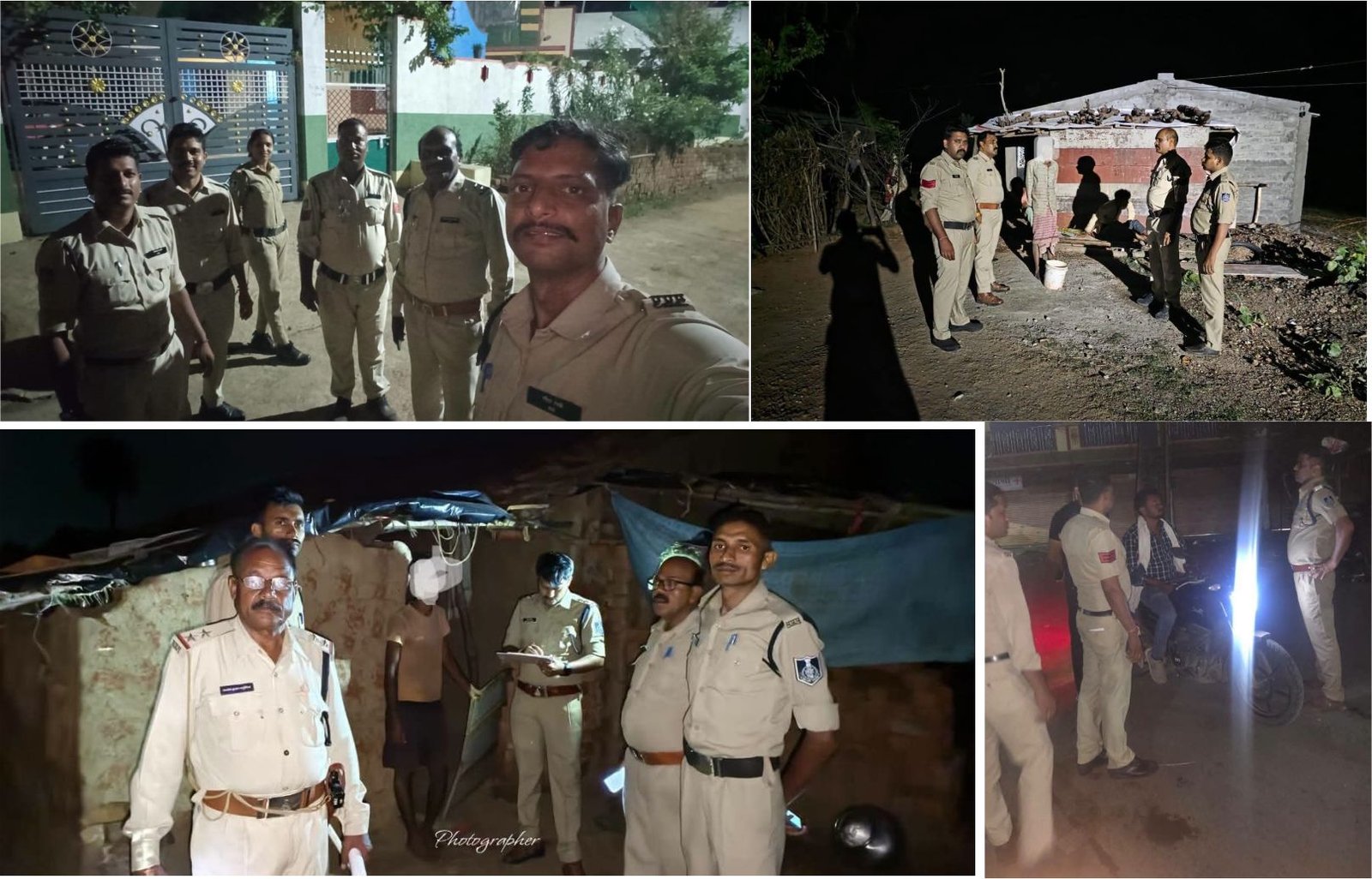 झाबुआ में रातभर चला पुलिस का मेगा कॉम्बिंग ऑपरेशन, 29 स्थायी वारंटी गिरफ्तार