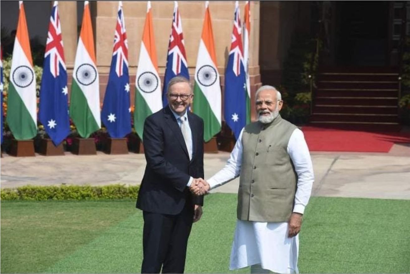 मोदी-अल्बनीज़ ने किया ऐतिहासिक समझौता।