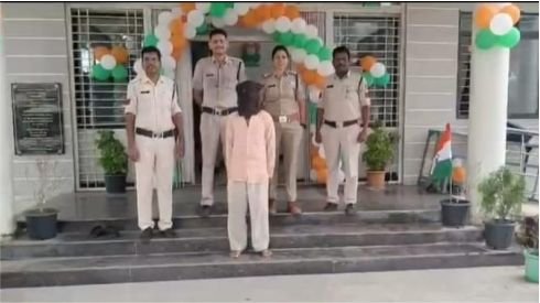 बुजुर्ग महिला से दुष्कर्म का आरोपी 24 घंटे में गिरफ्तार, शाहपुर पुलिस की त्वरित कार्रवाई