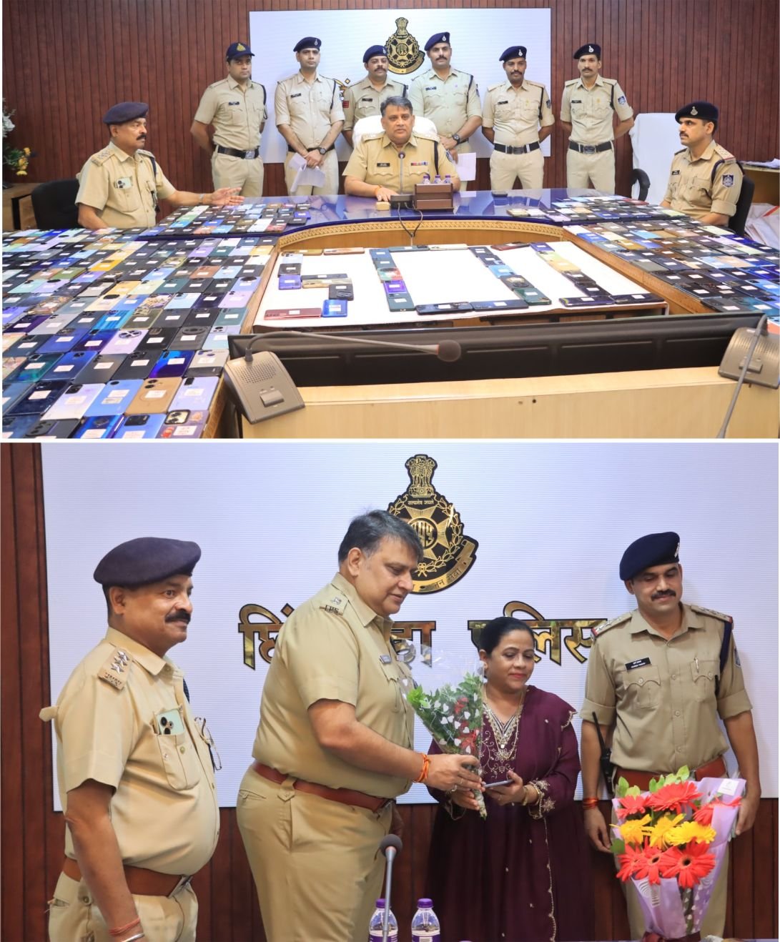 रक्षाबंधन से पहले छिंदवाड़ा पुलिस का बड़ा तोहफा, 501 लोगों को लौटाए गुम मोबाइल
