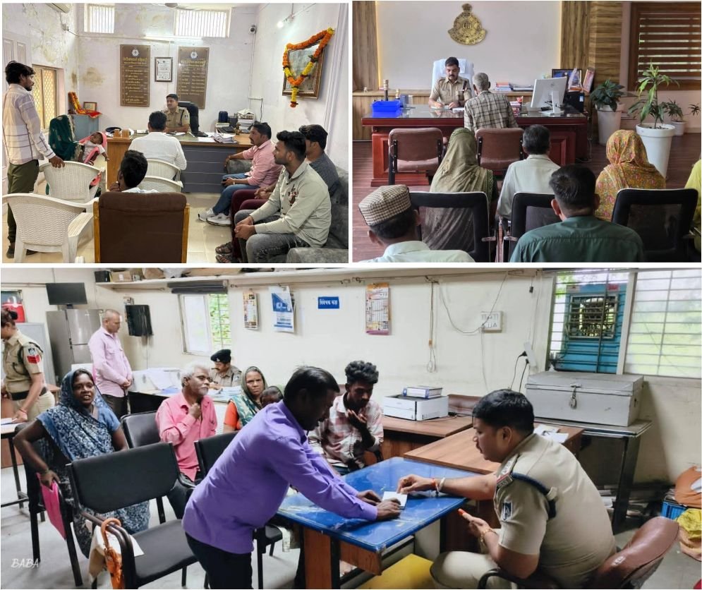 देवास पुलिस का जिला स्तरीय CM हेल्पलाइन शिविर: सैकड़ों शिकायतों पर मौके पर सुनवाई, कई मामलों का त्वरित निराकरण
