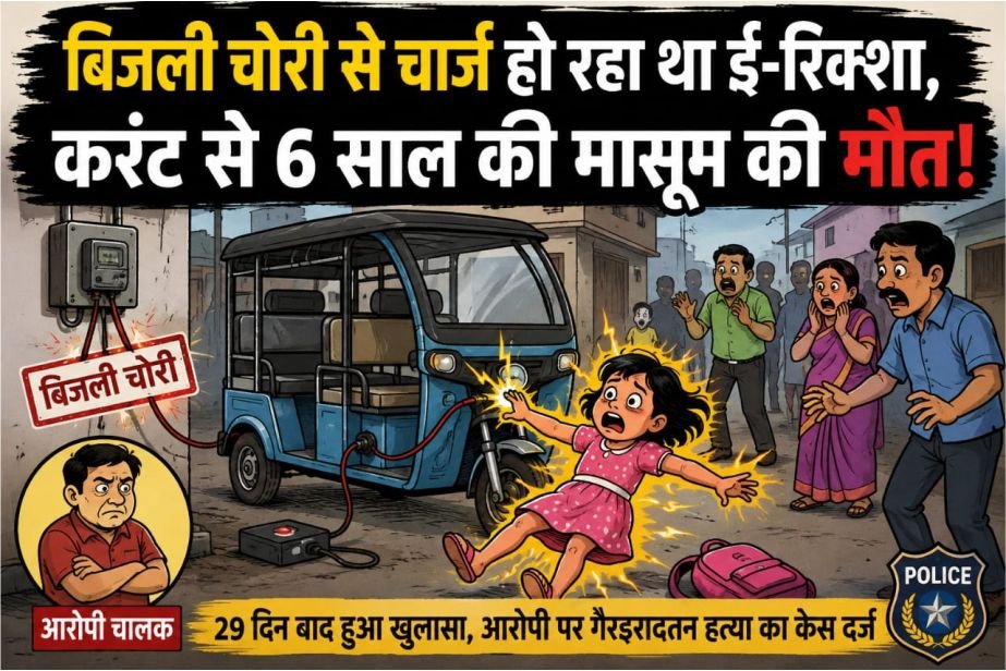 बिजली चोरी की लापरवाही बनी मासूम की मौत की वजह, 29 दिन की जांच के बाद आरोपी पर केस दर्ज