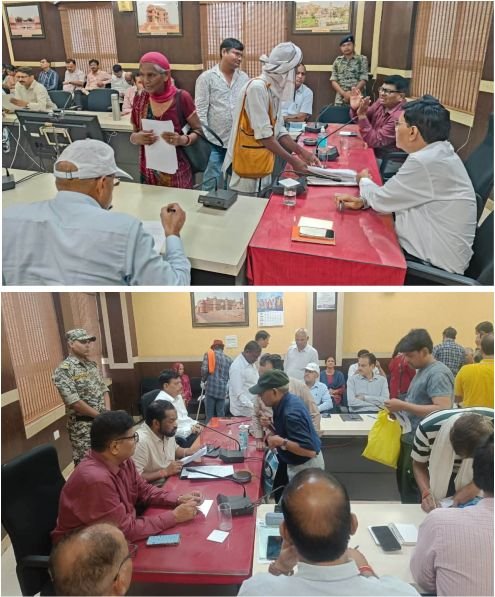 कलेक्ट्रेट जनसुनवाई में 130 लोगों की सुनी गई समस्याएं, त्वरित निराकरण के लिए अधिकारियों को निर्देश