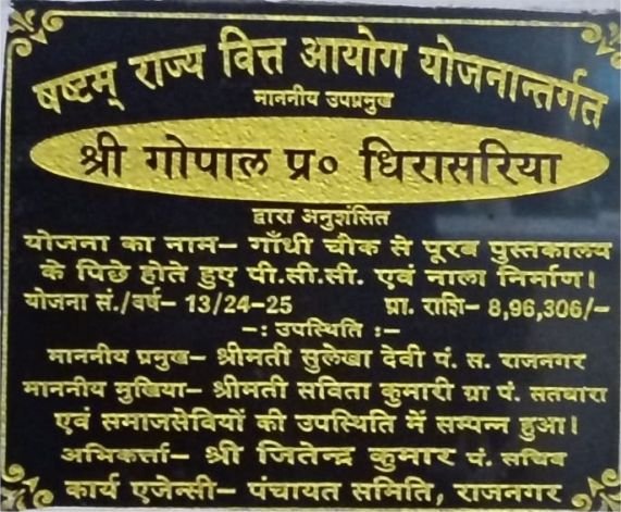कागज पर सड़क, जमीन पर नाला: एक योजना की कहानी
