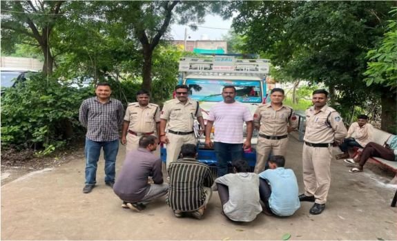 रावटी पुलिस ने बिजली तार चोरी गिरोह का किया पर्दाफाश, 4 आरोपी गिरफ्तार; ₹10 लाख का मशरूका जब्त