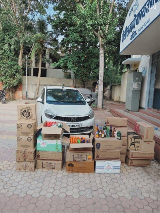 DIG’s Team Takes Action Against Illegal Liquor in Nanded