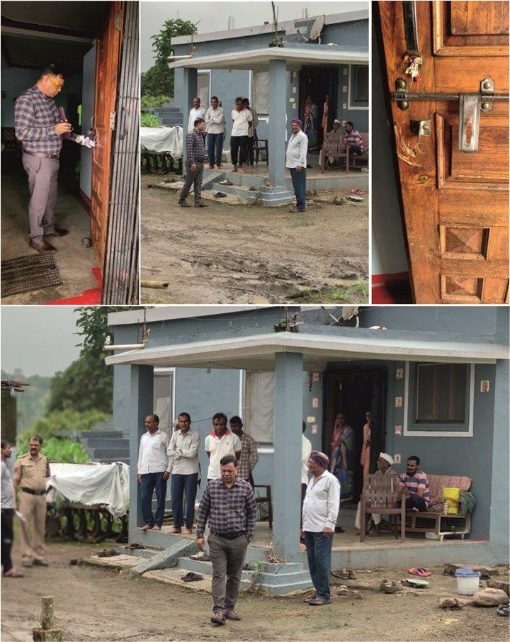 सूने मकानों में चोरी करने वाले तीन आरोपी गिरफ्तार, सांईखेड़ा पुलिस ने दो वारदातों का किया खुलासा