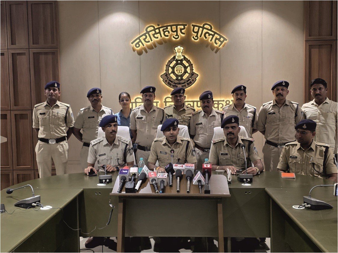 नरसिंहपुर में ऑपरेशन ईगल क्लॉ के तहत बड़ी कार्रवाई, 500 ग्राम स्मैक जब्त