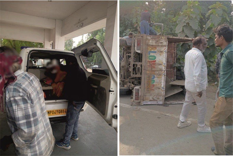 डायल-112 की तत्परता से सड़क हादसे में घायल 12 लोगों को समय पर मिली चिकित्सा सहायता
